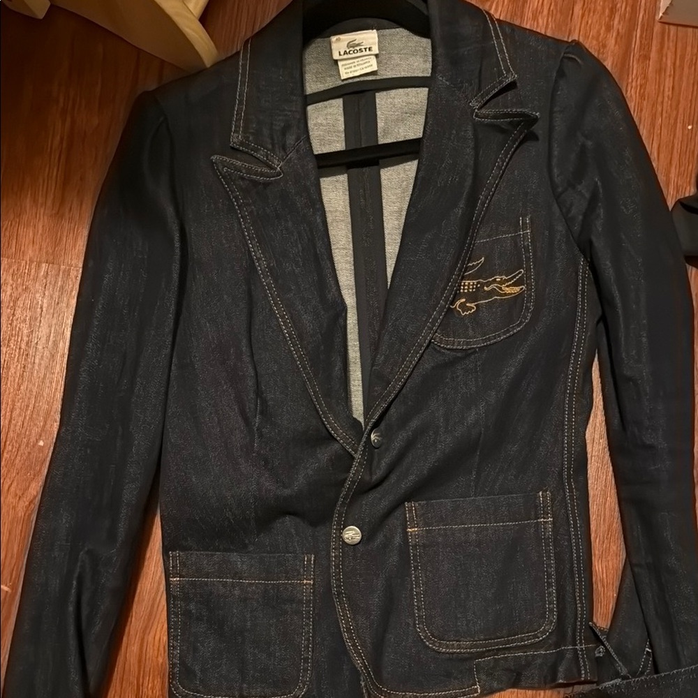 Lacoste BlueDenim Blazer